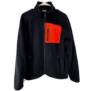 Vineyard Vines Mens Fleece Jacket Full Zip Navy Blue Size S